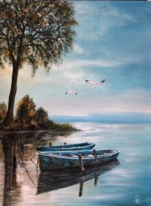 Boote in der Stille Regine Lange