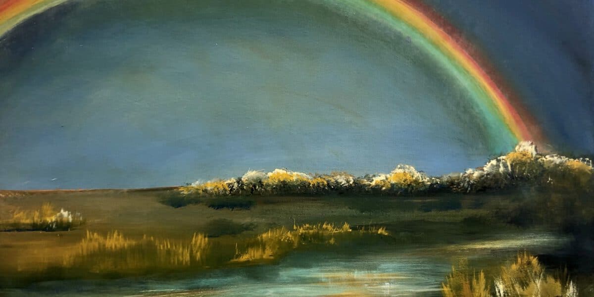 Regenbogen Regine Lange