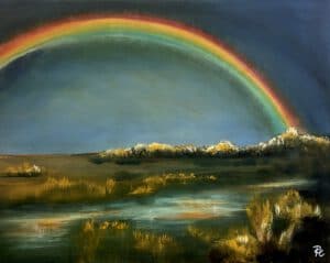 Regenbogen Regine Lange