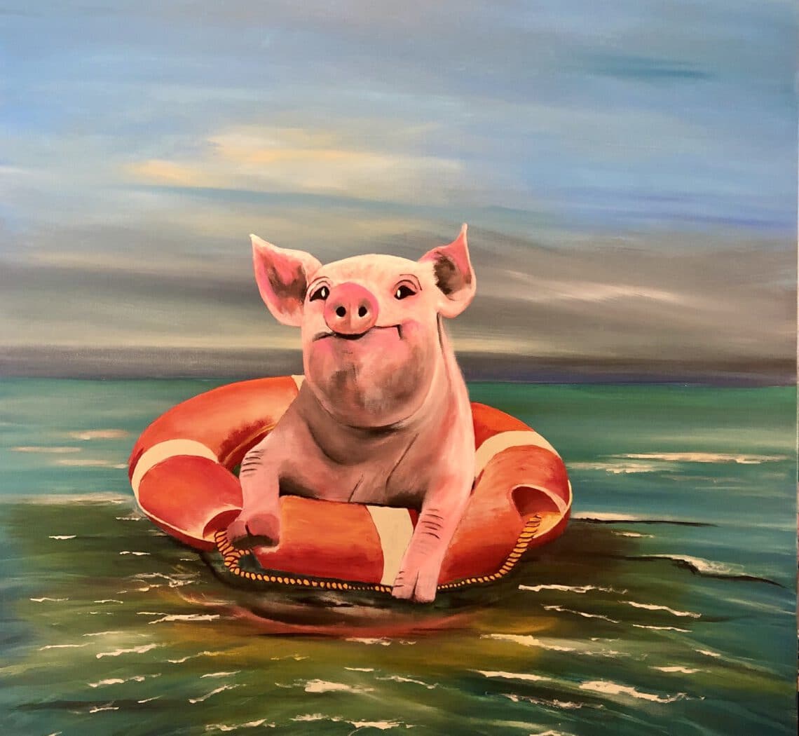 Schwein gehabt Regine Lange