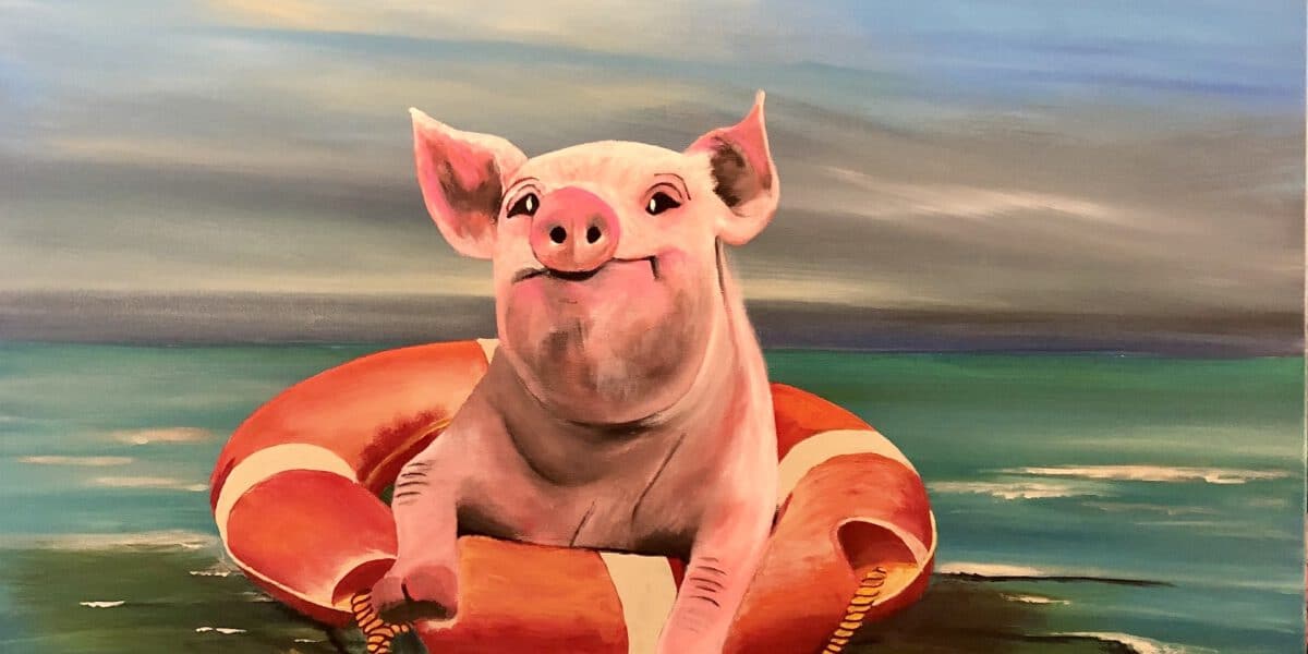 Schwein gehabt Regine Lange