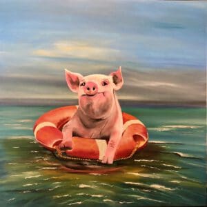 Schwein gehabt Regine Lange