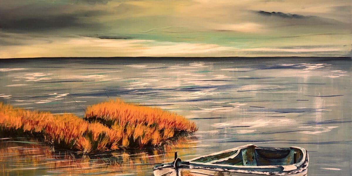 Wasserspiegelung Regine Lange