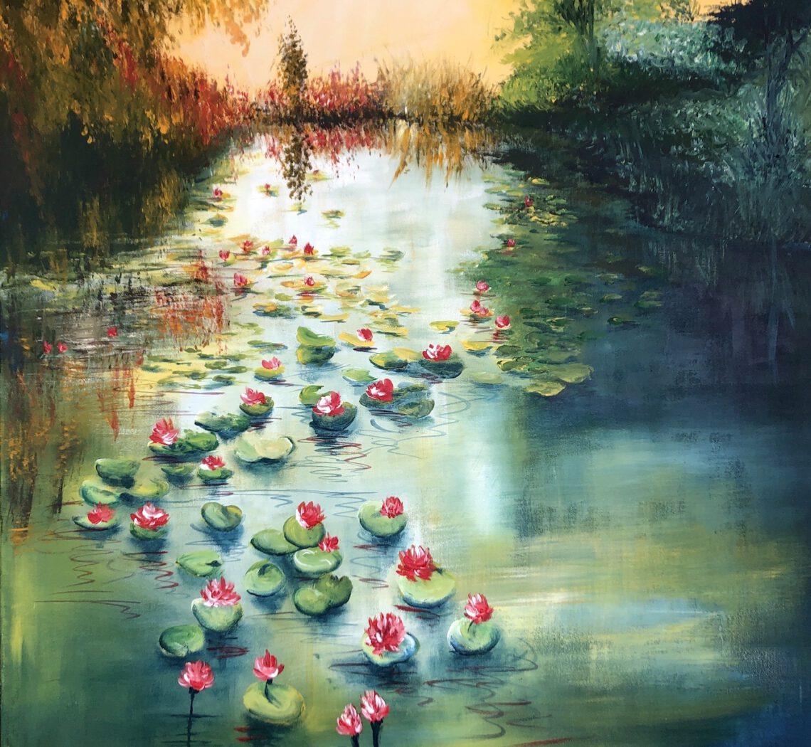 Seerosen in der Stille Regine Lange