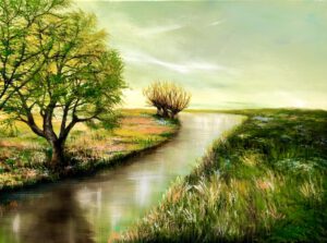 Flusslandschaft Regine Lange