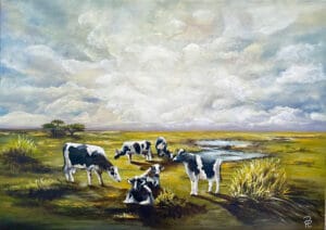 Fischland Darss Kuehe Regine Lange