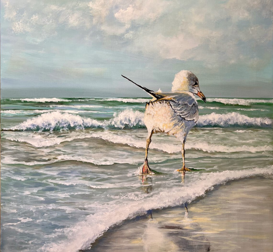 Strandspaziergang Regine Lange