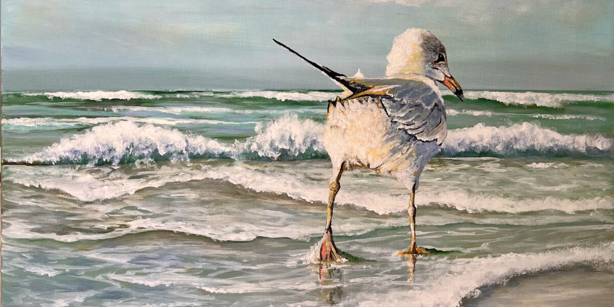 Strandspaziergang Regine Lange