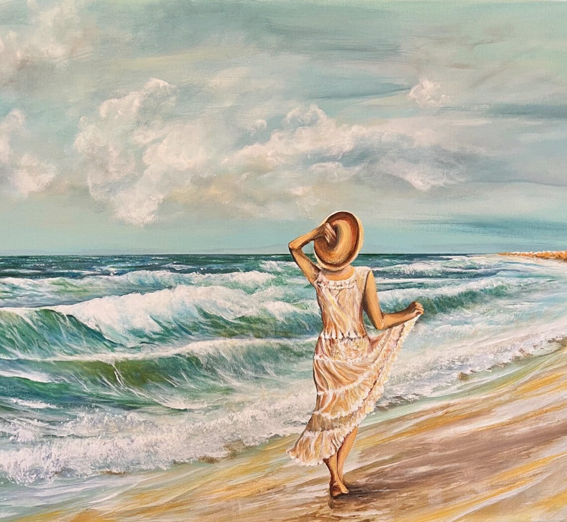 Windiger Tag Regine Lange