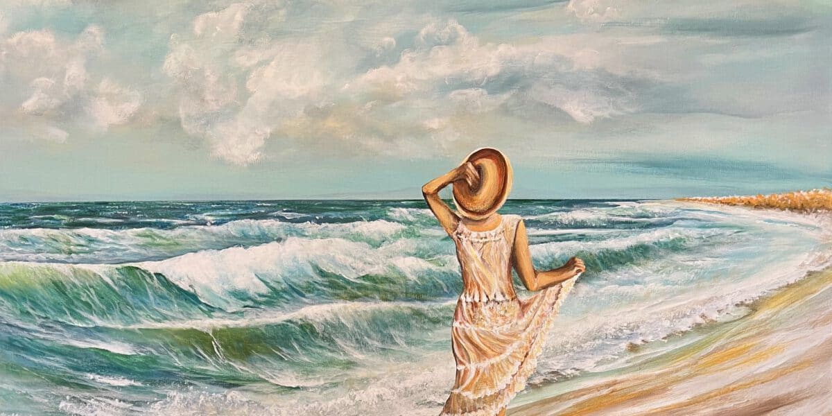 Windiger Tag Regine Lange