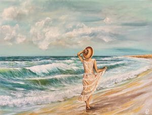 Windiger Tag Regine Lange