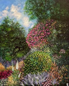 Im botanischen Garten, Regine Lange