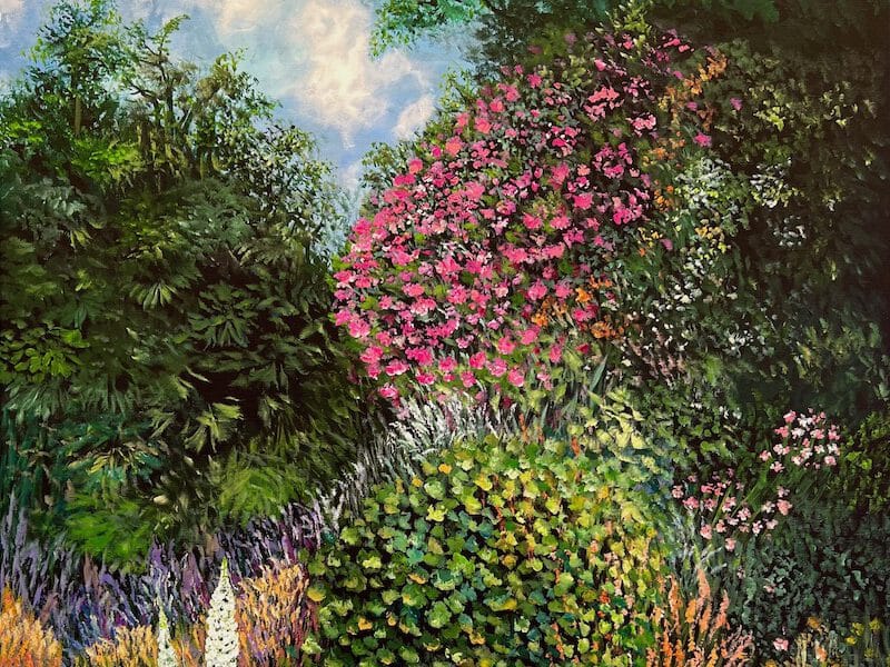 Im botanischen Garten, Regine Lange