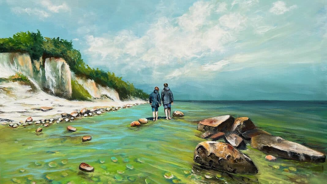 Steilküste von Boltenhagen, Regine Lange