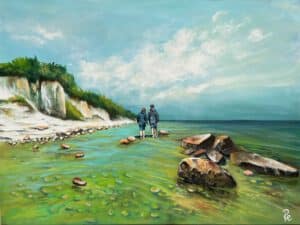 Steilküste von Boltenhagen, Regine Lange