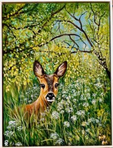 Im Gebüsch, Regine Lange